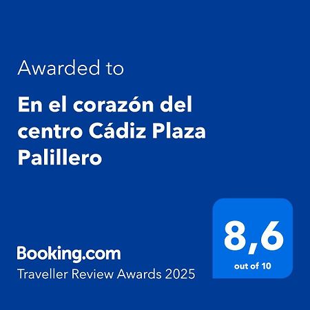 En El Corazon Del Centro Cadiz Plaza Palillero Leilighet Eksteriør bilde
